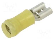 Terminal: flat; 6.3mm; 0.8mm; female; 2.62÷6.64mm2; crimped; tinned TE Connectivity