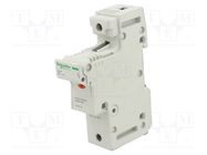 Fuse base; for DIN rail mounting; Poles: 1 SCHNEIDER ELECTRIC