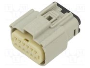 Connector: wire-wire; plug; female; MX150; for cable; -40÷125°C 