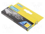 Staples; 4mm; 2500pcs; TYP 13 RAPID