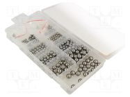 Balls set; bearing steel; 470pcs. YATO