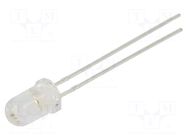 LED; yellow; 5mm; 14000mcd; 15°; Front: convex; 1.6÷2.4VDC LUCKYLIGHT