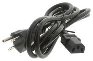 POWER CORD NEMA6-15P/IEC, 79IN, 10A, BLACK