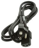 POWER CORD NEMA5-15P/IEC, 79IN, 10A, BLACK