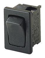 ROCKER SWITCH, SPST, 16A, 125VAC, PANEL