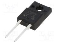 Diode: rectifying; THT; 200V; 15A; tube; Ifsm: 150A; TO220FPAC; 20ns STMicroelectronics