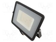 Lamp: LED flood light; 220/240VAC; 50W; neutral white; 100°; 4000K V-TAC