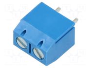 Connector: PCB terminal block; terminal; angled 90°; on PCBs XINYA