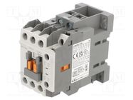 Contactor: 3-pole; NO x3; Auxiliary contacts: NO + NC; 42VAC; 9A LS ELECTRIC