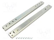 Telescopic rail; 2pcs. RITTAL