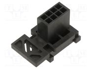 Microfit 3.0 BMI Panel Mount Plug 8 Ckt MOLEX