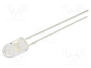 LED; 5mm; white cold; 3000÷4200mcd; 30°; Front: convex; 5÷7.5VDC OPTOSUPPLY