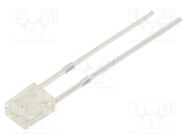 LED; rectangular; 2x3.2x4.15mm; yellow; 120÷180mcd; 120°; 5mA OPTOSUPPLY