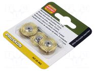 Brush; 22mm; Ø: 2.35mm; 5pcs; Kit: mounting mandrel PROXXON