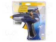 Hot melt glue gun; Ø: 11mm,11.2mm,11.5mm,12mm; 250W; 3min; 230VAC RAPID