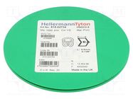 Markers; Marking: -; 2÷5mm; PVC; yellow; -65÷105°C; leaded; HGDC2-5 HELLERMANNTYTON