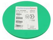 Markers; Marking: Y; 2÷5mm; PVC; yellow; -65÷105°C; leaded; HGDC2-5 HELLERMANNTYTON