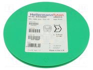 Markers; Marking: Z; 2÷5mm; PVC; yellow; -65÷105°C; leaded; HGDC2-5 HELLERMANNTYTON