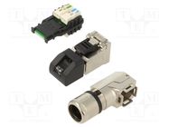 FA RJ45 CAT6A 8P MA RA SHLD IPC AWG22 MOLEX