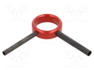 Tool: for  removal; terminals; HCS-125,Standard .093" MOLEX