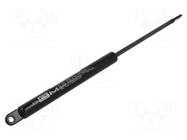 Gas spring; mounting holes; L: 305mm; Øout: 15mm; Piston diam: 6mm PNEUMAT
