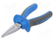 Pliers; flat,elongated; 140mm; 472/1BI UNIOR