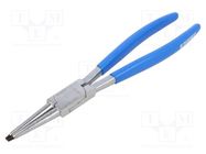 Pliers; for circlip; internal; 85÷140mm; Pliers len: 300mm UNIOR