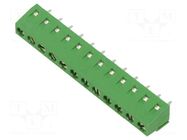 Connector: PCB terminal block; terminal; 13.5A; 300V; angled 90° TE Connectivity