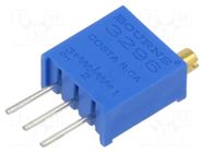 Potentiometer: mounting; 50Ω; 500mW; THT; ±10%; linear; cermet BOURNS