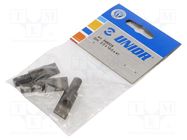 Screwdriver bit; slot; 12,0x2,0mm; Overall len: 41mm; 3pcs. UNIOR