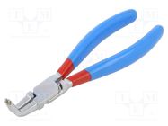 Pliers; for circlip; internal; 19÷60mm; Pliers len: 180mm; angular UNIOR