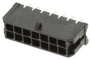 CONNECTOR, HEADER, 14POS, 2ROW, 3MM