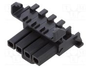 connector MICROFIT 3.0 RECPT 1 ROW V-0 TPA 04 CKT MOLEX