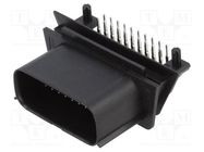 connector MX150 RA HDR 2X10 ST BLK KEY A MOLEX