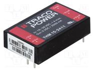 Converter: DC/DC; 15W; Uin: 18÷36V; Uout: 5VDC; Iout: 3000mA; 1,6"x1" TRACO POWER