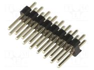 Connector: pin strips; pin header; male; PIN: 16; straight; THT HARWIN