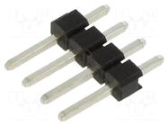 Connector: pin strips; pin header; male; PIN: 4; straight; THT; 1x4 HARWIN