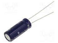 Supercapacitor; THT; 2.2F; 2.5VDC; -20÷80%; Body dim: Ø8x20mm; 9uA EATON ELECTRONICS