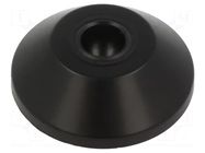 Foot; Base dia: 59mm; steel; H: 18mm FATH