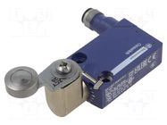 Limit switch; roller lever; NO + NC; 6A; max.250VAC; max.250VDC TELEMECANIQUE SENSORS