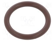 O-ring gasket; FPM; Thk: 2.5mm; Øint: 16mm; brown; -20÷200°C ORING USZCZELNIENIA TECHNICZNE