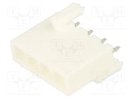 Connector: wire-board; socket; male; Mini-Fit Jr; 4.2mm; PIN: 4; THT MOLEX