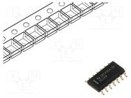 IC: digital; NOR; Ch: 4; IN: 2; CMOS; SMD; SO14; 2÷6VDC; HC TEXAS INSTRUMENTS