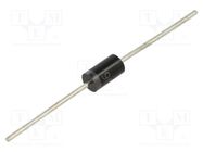 Diode: rectifying; THT; 600V; 5A; Ammo Pack; Ifsm: 150A; DO27; 100ns DC COMPONENTS