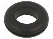 Grommet; Ømount.hole: 20.62mm; Øhole: 14.27mm; rubber 