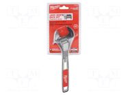 Wrench; adjustable; Jaw capacity: 35mm; Overall len: 250mm Milwaukee