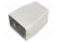 Enclosure: for HDC connectors; Han® EMC/B,Han® High Temp; high HARTING