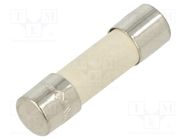 Fuse: fuse; time-lag; 8A; 250VAC; ceramic,cylindrical; 5x20mm; S505 EATON/BUSSMANN