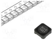 Inductor: wire; SMD; 100uH; Ioper: 1.5A; 256.67mΩ; ±20%; Isat: 1.79A EATON ELECTRONICS