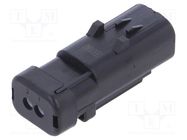 connector AS 16, 2P CAP ASSY, RD, KEY 1 TE Connectivity